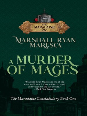 cover image of A Murder of Mages